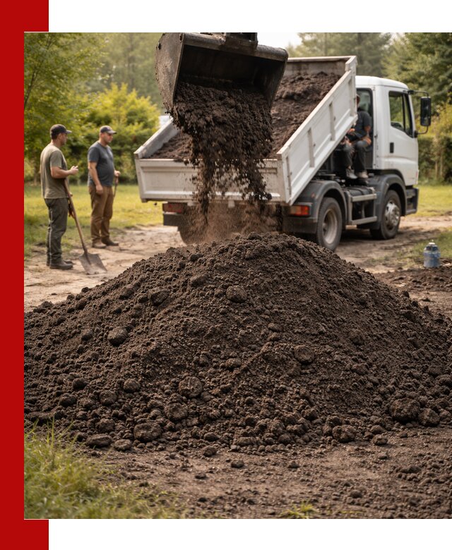 Доставка и продажа чернозема в Новотроицке оптом и в розницу