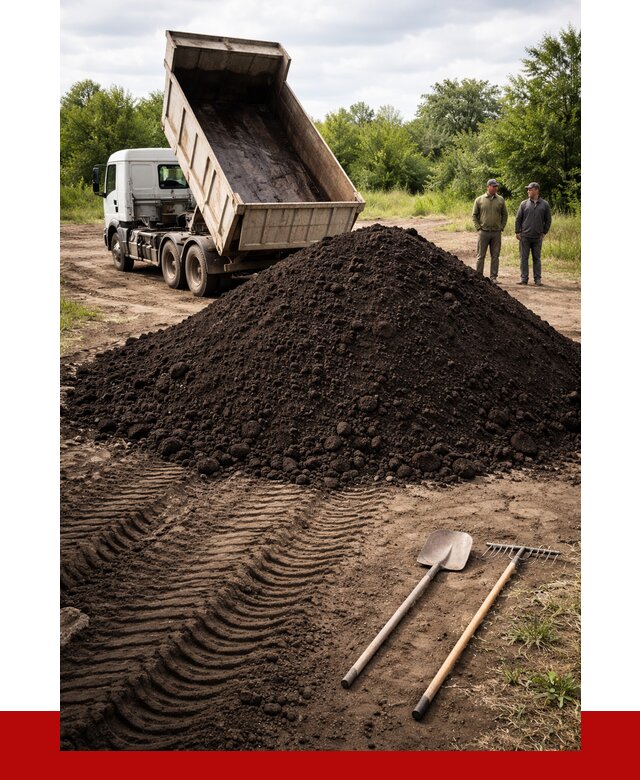 Купить чернозем навалом в Новотроицке от 1256 р. за куб | ПРОНЕРУДНвт