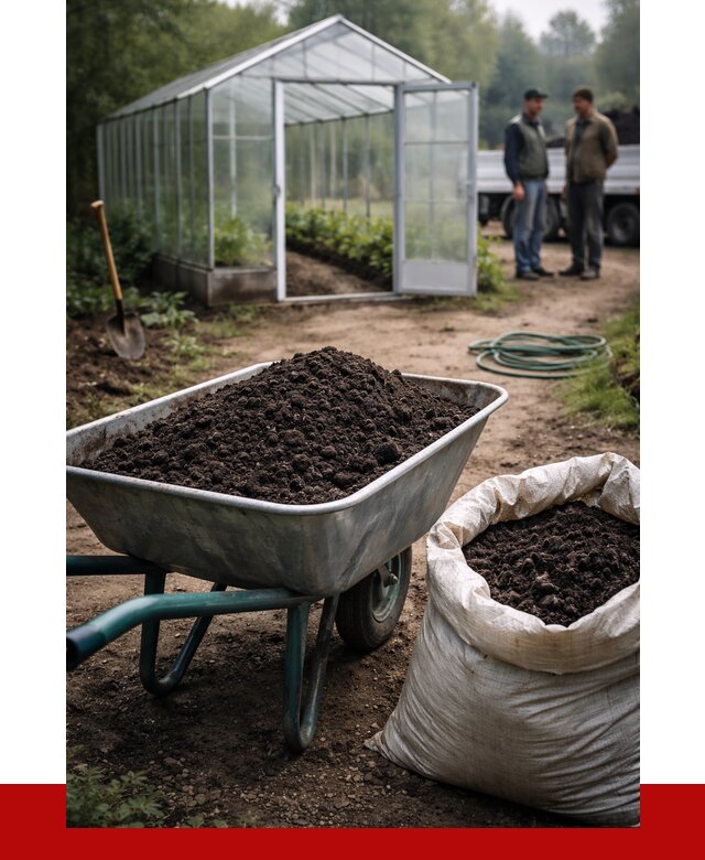 Чернозем для теплицы в Новотроицке с доставкой от 1570 р. | ПРОНЕРУДНвт