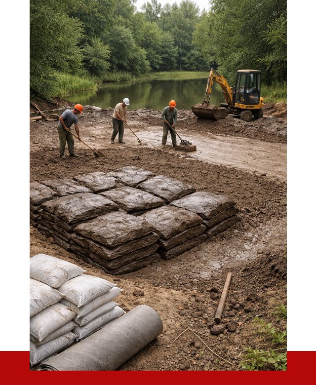 Купить глину для пруда в Новотроицке от 4711 р. с доставкой | ПРОНЕРУДНвт