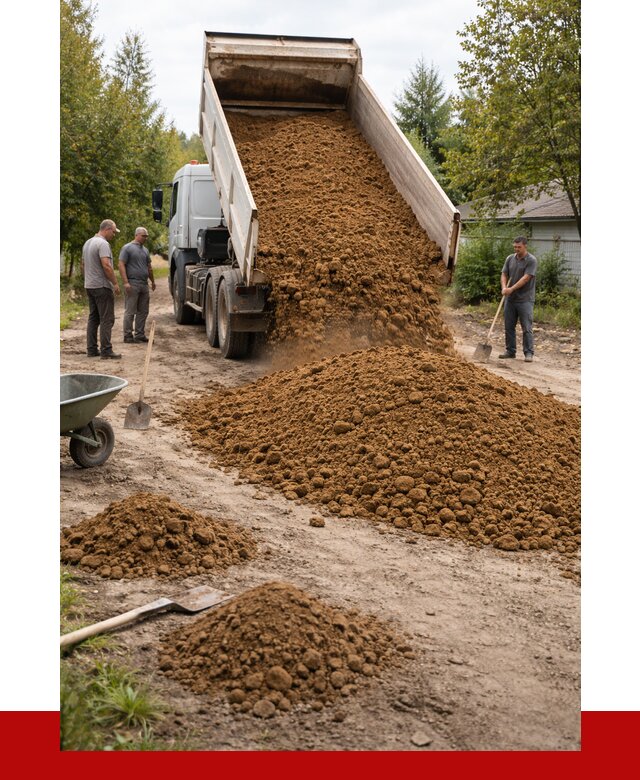 Купить суглинок с доставкой в Новотроицке от 2617 р. за куб | ПРОНЕРУДНвт