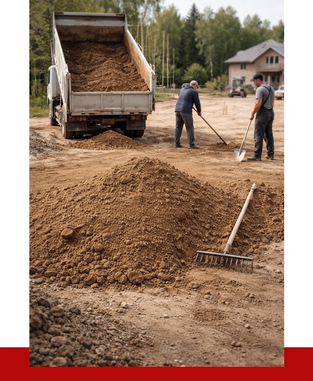 Суглинок для планировки в Новотроицке с доставкой от 4397 р. | ПРОНЕРУДНвт