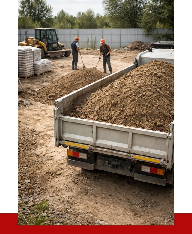 Супесь с доставкой в Новотроицке от 2565 р. за куб | ПРОНЕРУДНвт