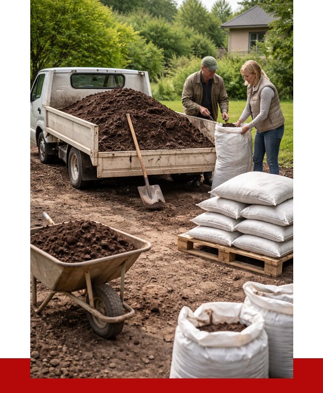 Перегной в мешках с доставкой в Новотроицке от 2303 р. | ПРОНЕРУДНвт