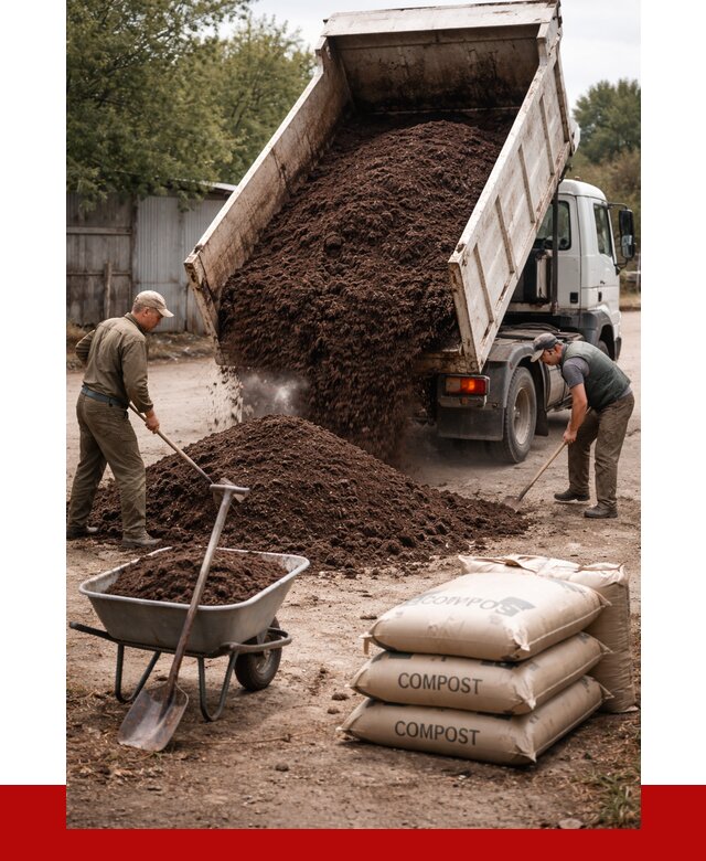 Купить компост в Новотроицке от 4397 р. за куб с доставкой | ПРОНЕРУДНвт