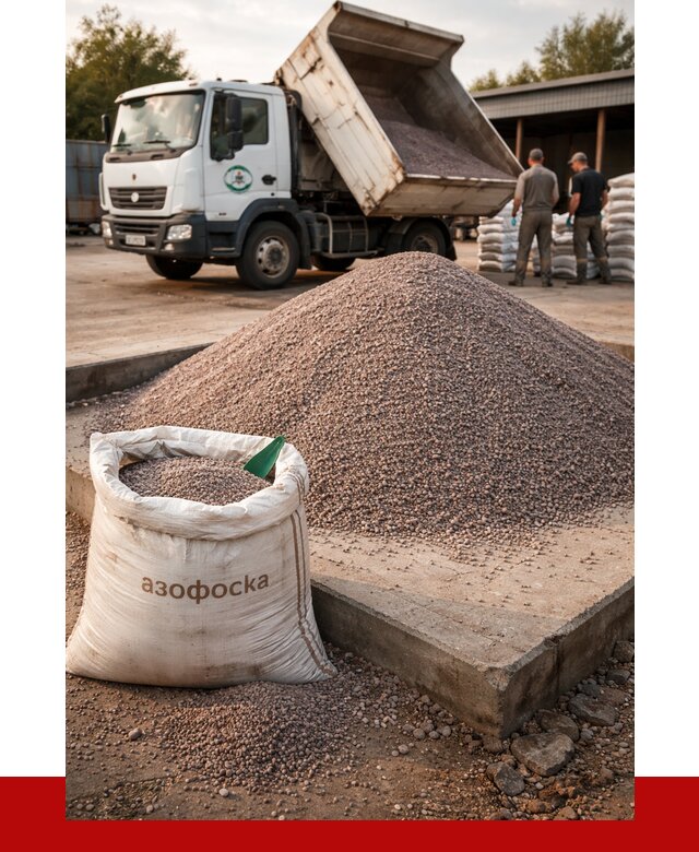 Купить азофоска в Новотроицке с доставкой от 1256 р. за куб | ПРОНЕРУДНвт