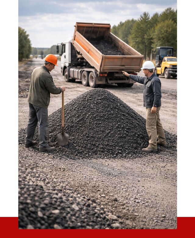 Купить асфальтовую крошку для дорог в Новотроицке от 4397 р. | ПРОНЕРУДНвт