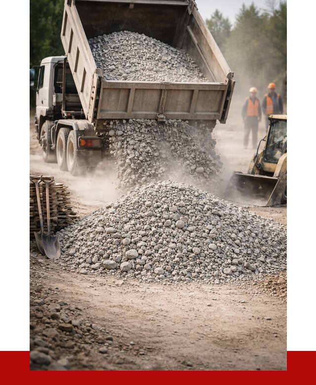 Купить дробленый бетон в Новотроицке от 1780 р./куб | ПРОНЕРУДНвт