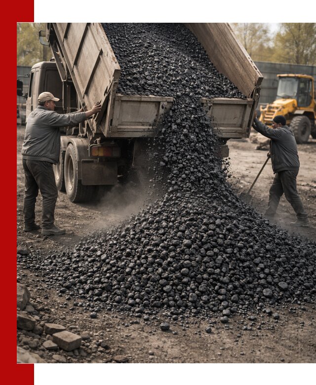 Доставка угля семечка самосвалами в Новотроицке