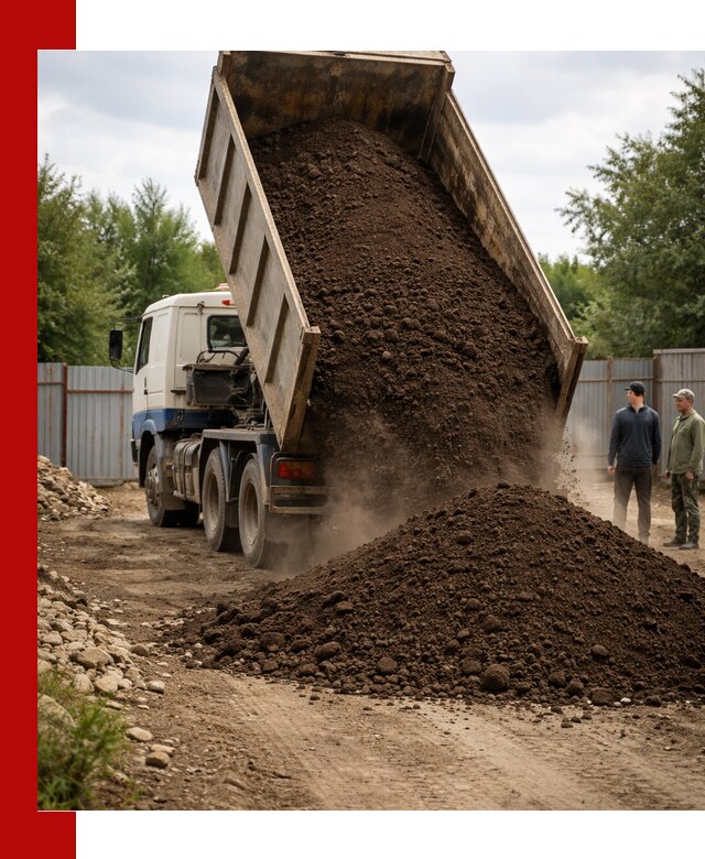 Доставка самосвалом 10 кубов в Новотроицке быстро и надёжно