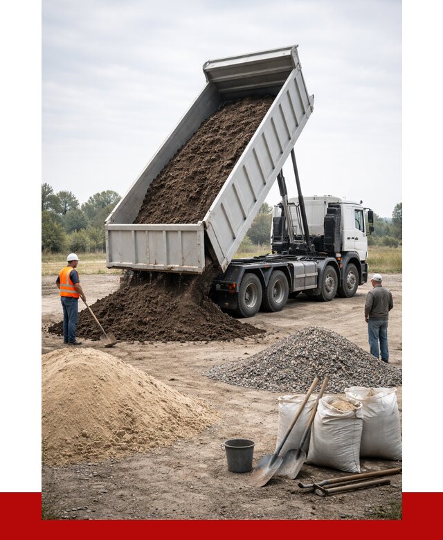 Доставка самосвалом 30 кубов в Новотроицке от 8898 р. | ПРОНЕРУДНвт