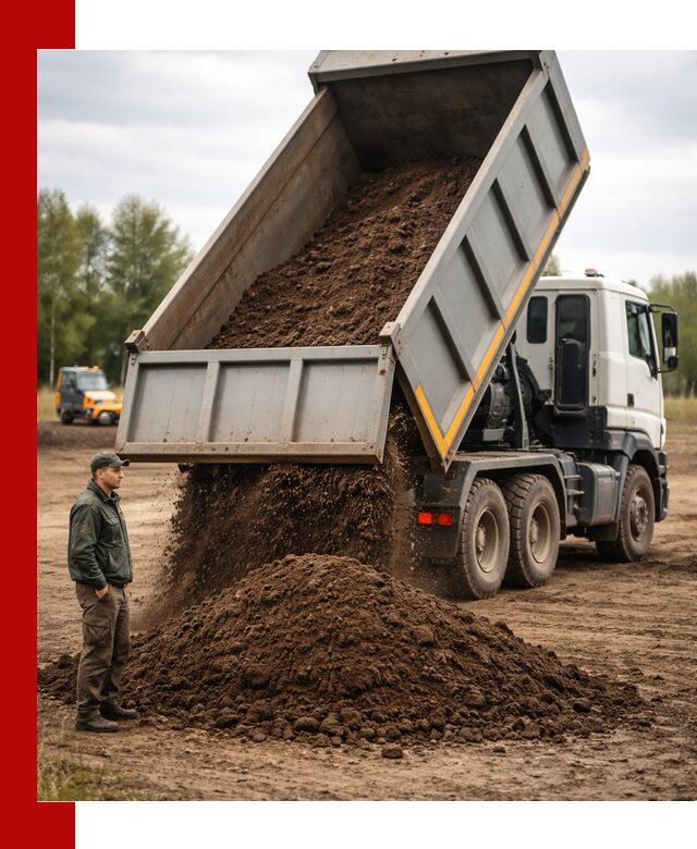Аренда самосвала с водителем в Новотроицке для сыпучих грузов и навоза