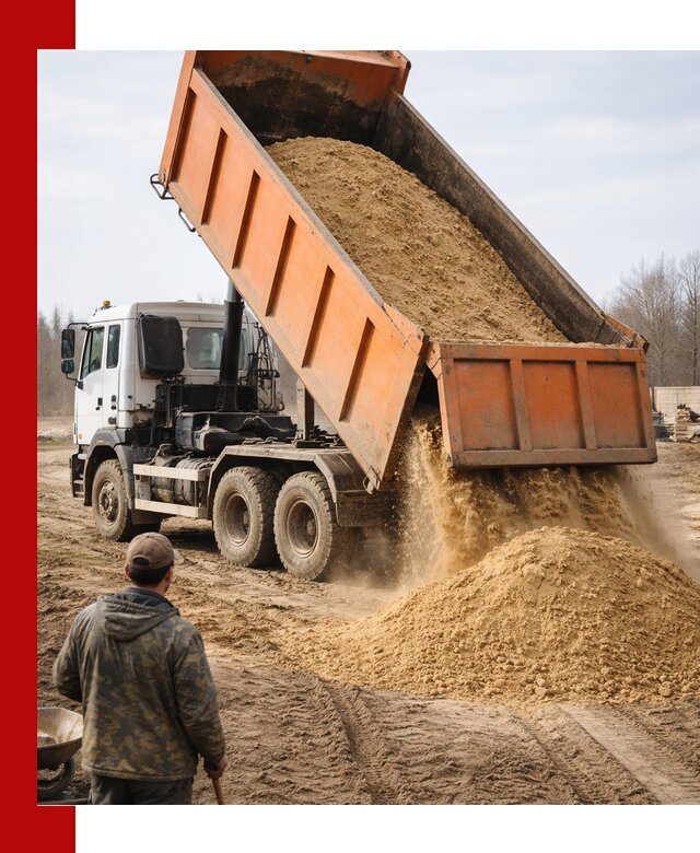 Аренда самосвала 20 тонн для перевозки грузов в Новотроицке