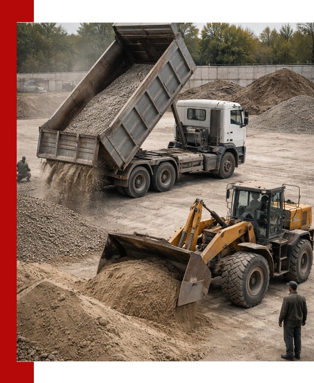 Перевозка сыпучих грузов самосвалами и бортовыми в Новотроицке