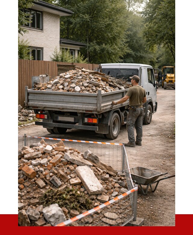 Вывоз строительного мусора с погрузкой в Новотроицке от 7851 р | ПРОНЕРУДНвт