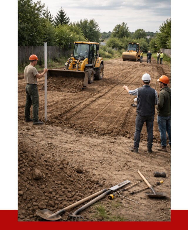 Планировка участка грунтом в Новотроицке от 4711 р ПРОНЕРУДНвт