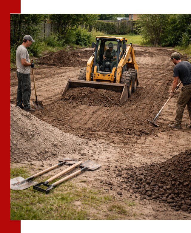 Планировка участка грунтом с вывозом и доставкой в Новотроицке