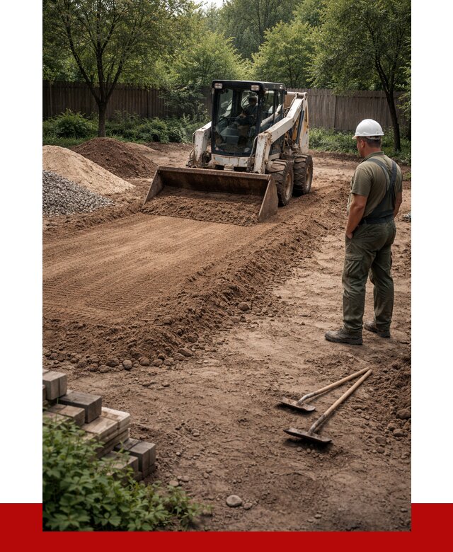 Выравнивание участка под ключ в Новотроицке от 3664 р. | ПРОНЕРУДНвт